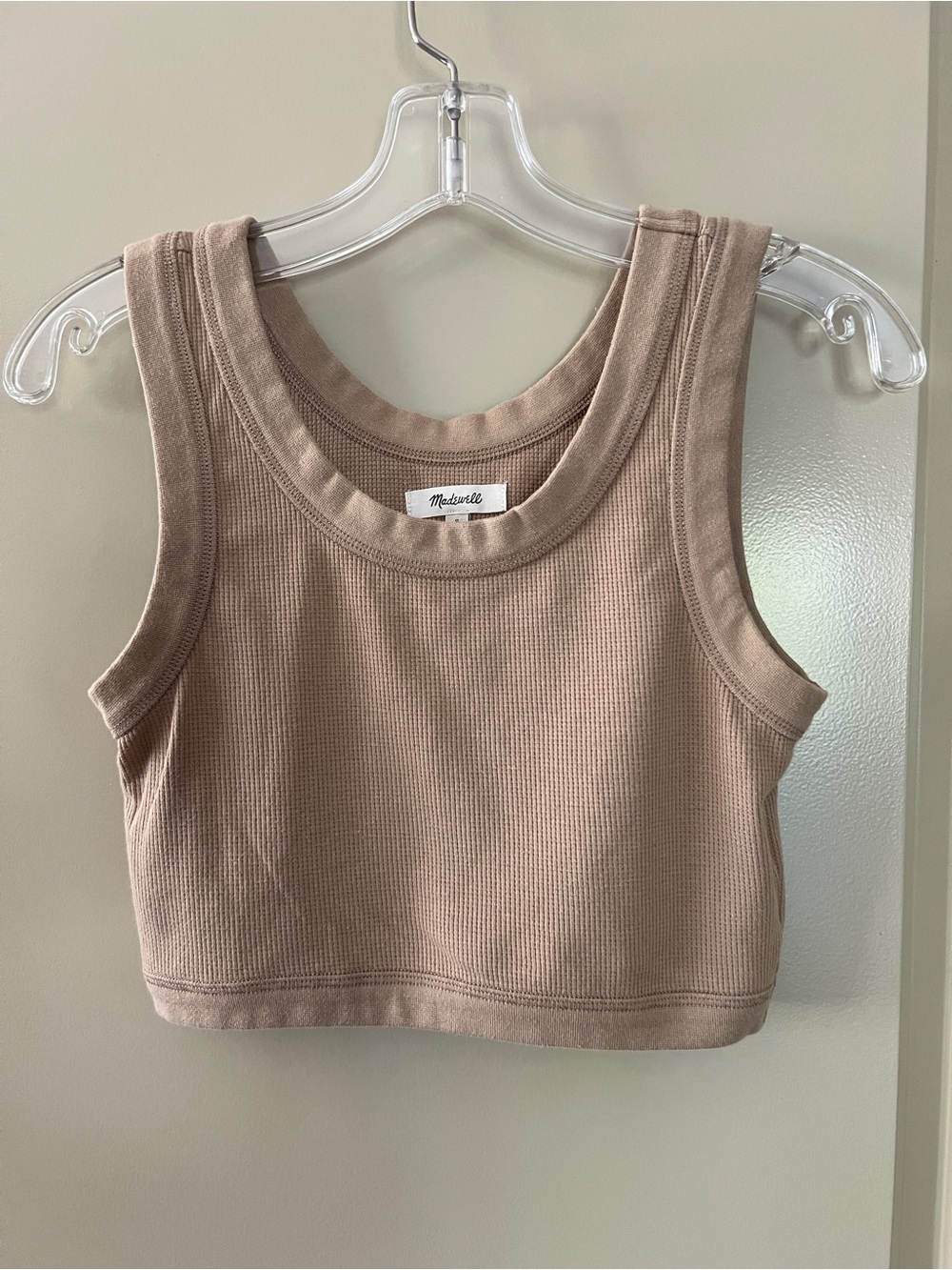 Madewell Knit Tank Top - Beige